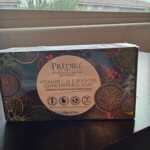 Vitamin C & E Booster Concentrate‎ Soap - Black and Orange